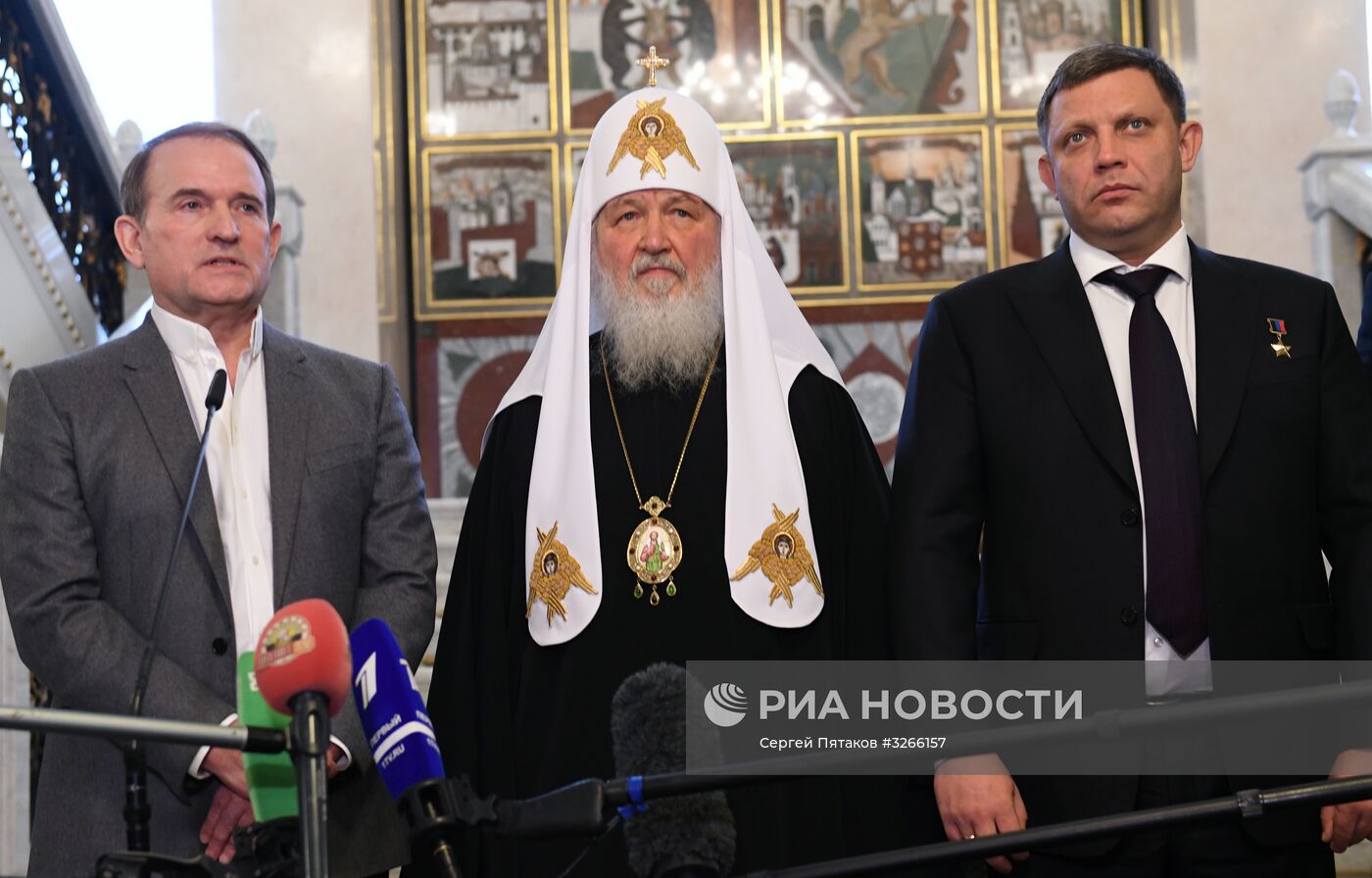 Патриарх Кирилл провел встречу по вопросу обмена пленными в Донбассе