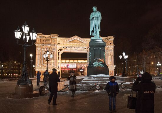 Предновогодняя Москва