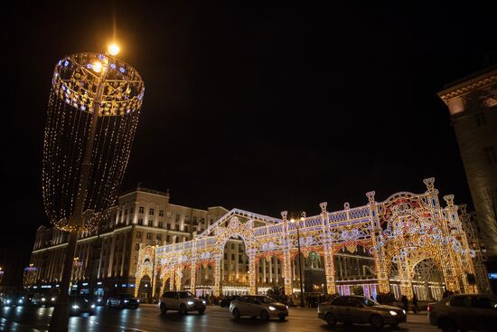 Предновогодняя Москва