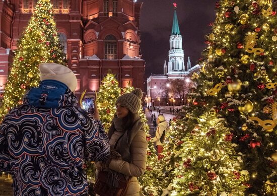 Предновогодняя Москва