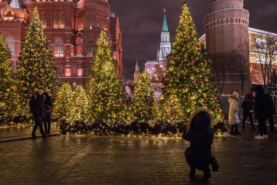 Предновогодняя Москва