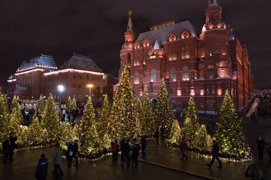 Предновогодняя Москва