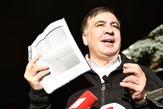 М. Саакашвили намерен требовать в ЕСПЧ компенсацию за действия СБУ