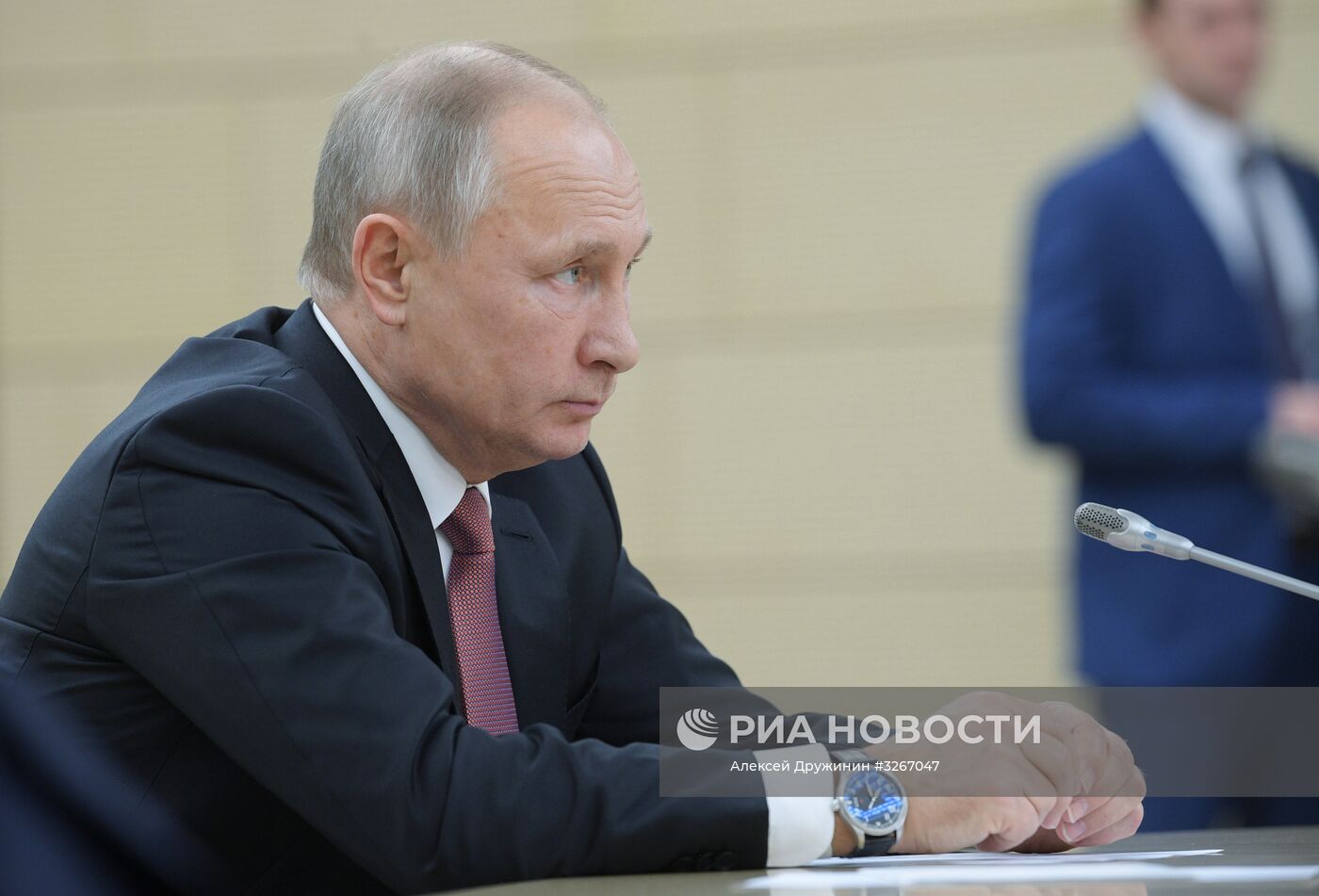 Президент РФ В. Путин принял участие в неформальной встрече глав государств СНГ
