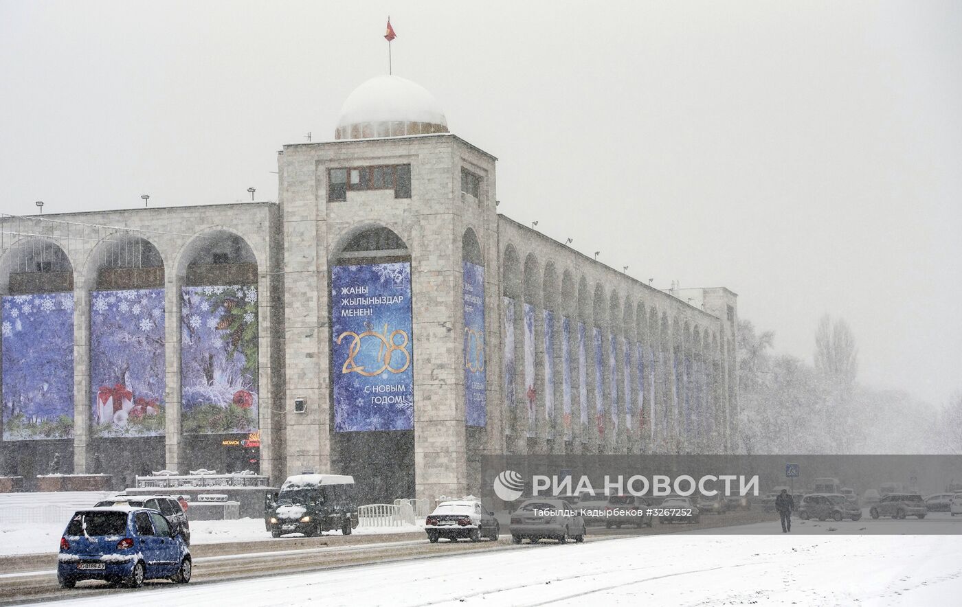 Зимний Бишкек