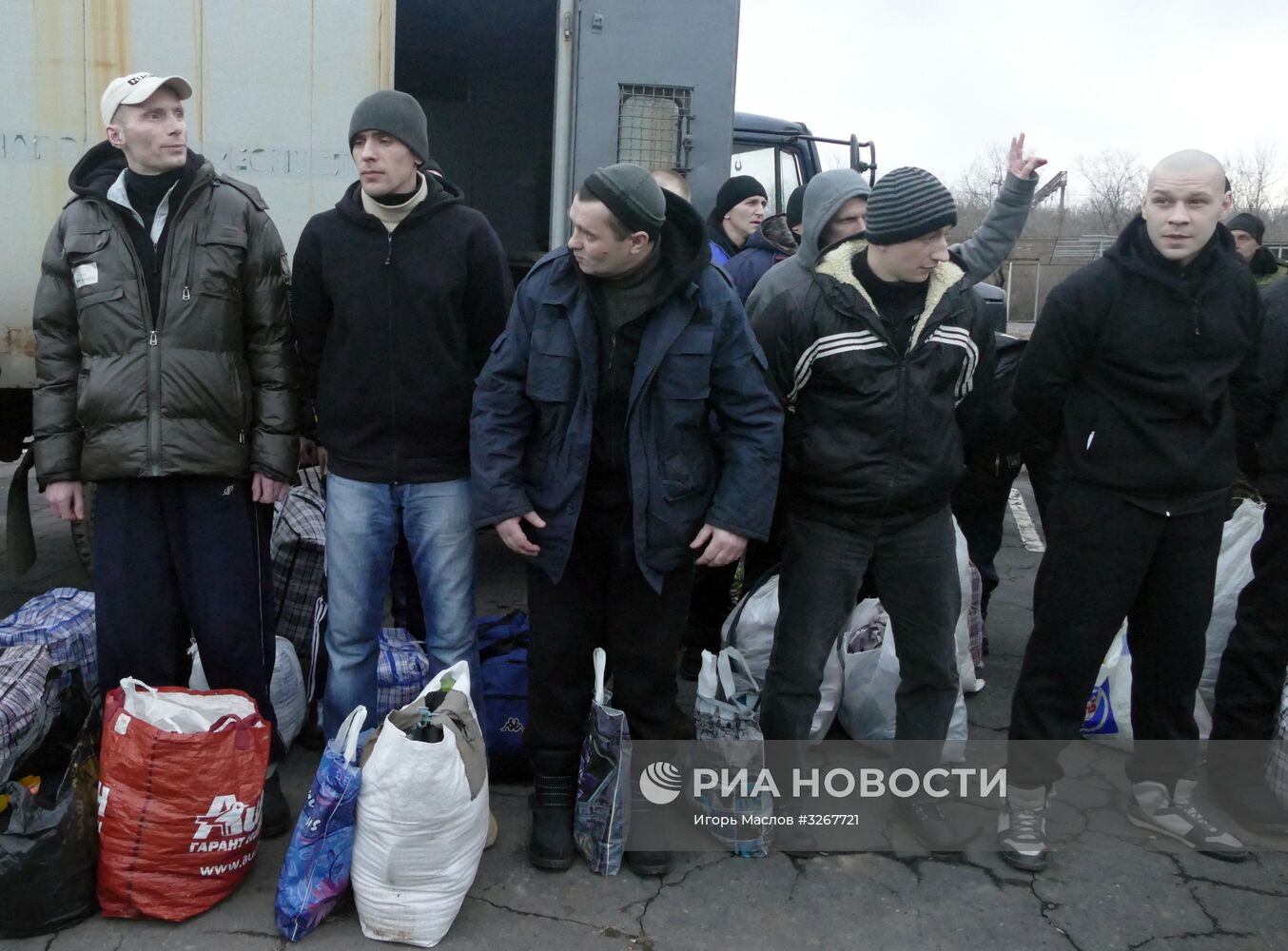 Обмен военнопленными между ДНР и Украиной в Донецкой области