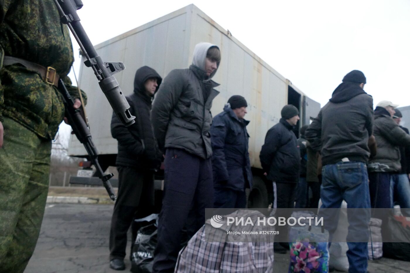 Обмен военнопленными между ДНР и Украиной в Донецкой области