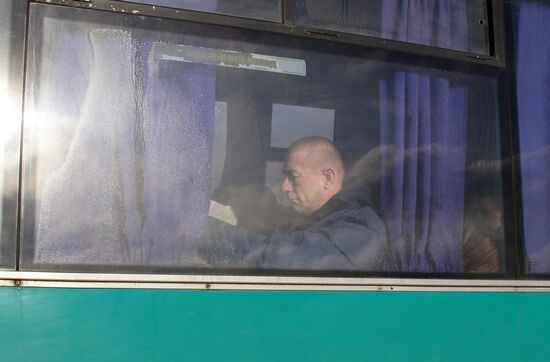 Обмен военнопленными между ДНР и Украиной в Донецкой области