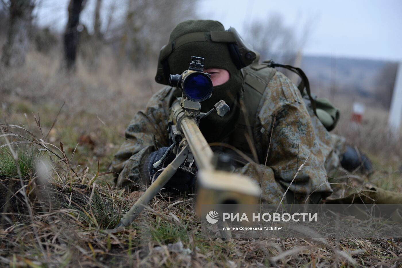 Тактические учения в Воронежской области