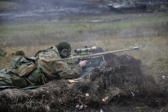 Тактические учения в Воронежской области