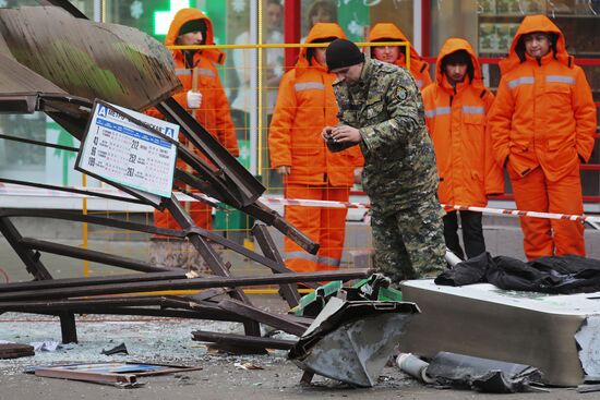 ДТП с участием автобуса на северо-западе Москвы