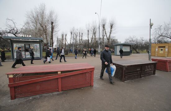Обеспечение безопасности на новогодние праздники в Москве
