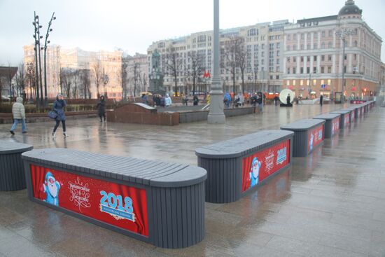 Обеспечение безопасности на новогодние праздники в Москве