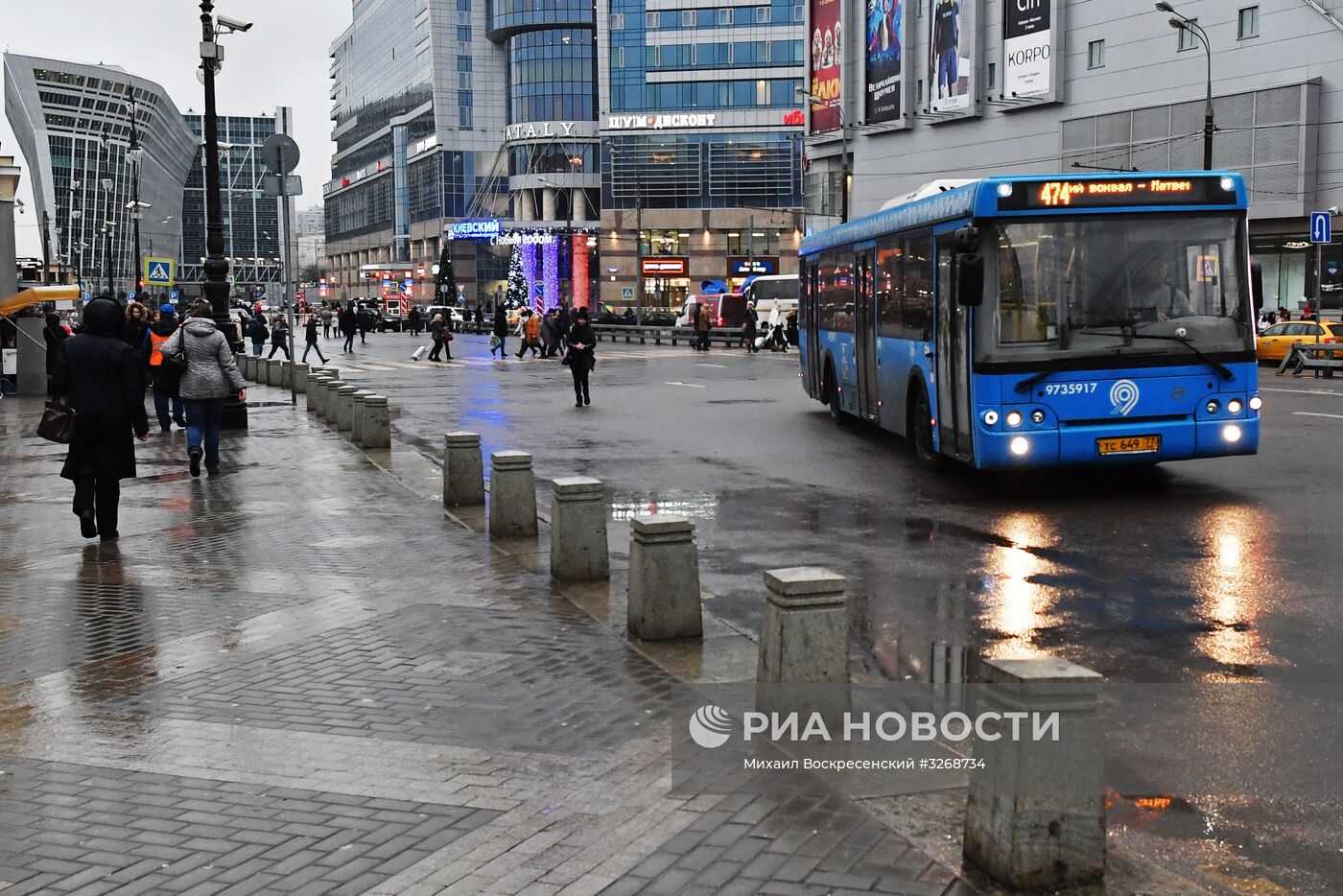 Обеспечение безопасности на новогодние праздники в Москве