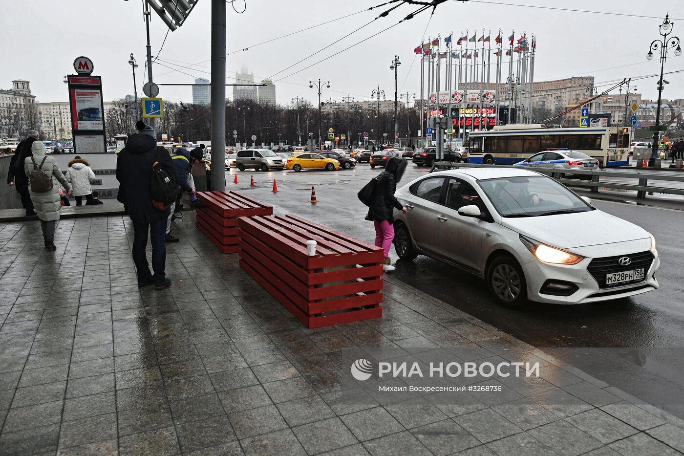 Обеспечение безопасности на новогодние праздники в Москве