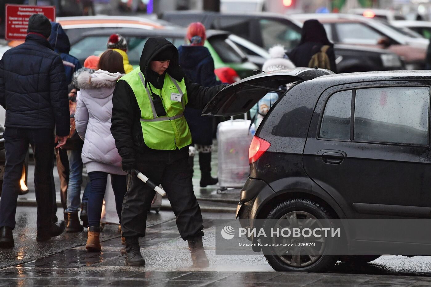 Обеспечение безопасности на новогодние праздники в Москве
