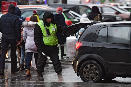 Обеспечение безопасности на новогодние праздники в Москве