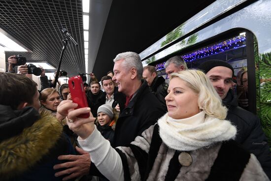 Открытие станции метро "Ховрино"