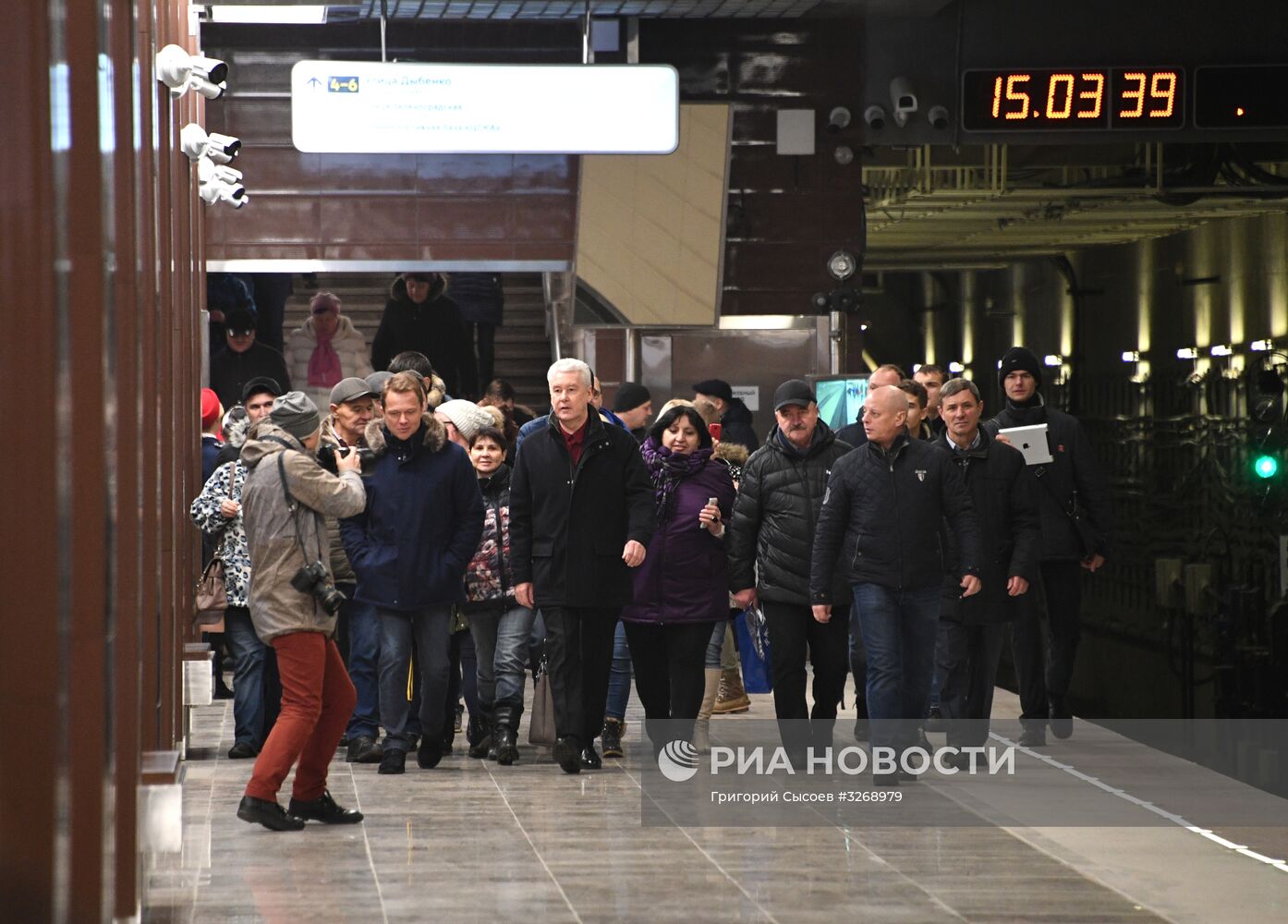 Открытие станции метро "Ховрино"