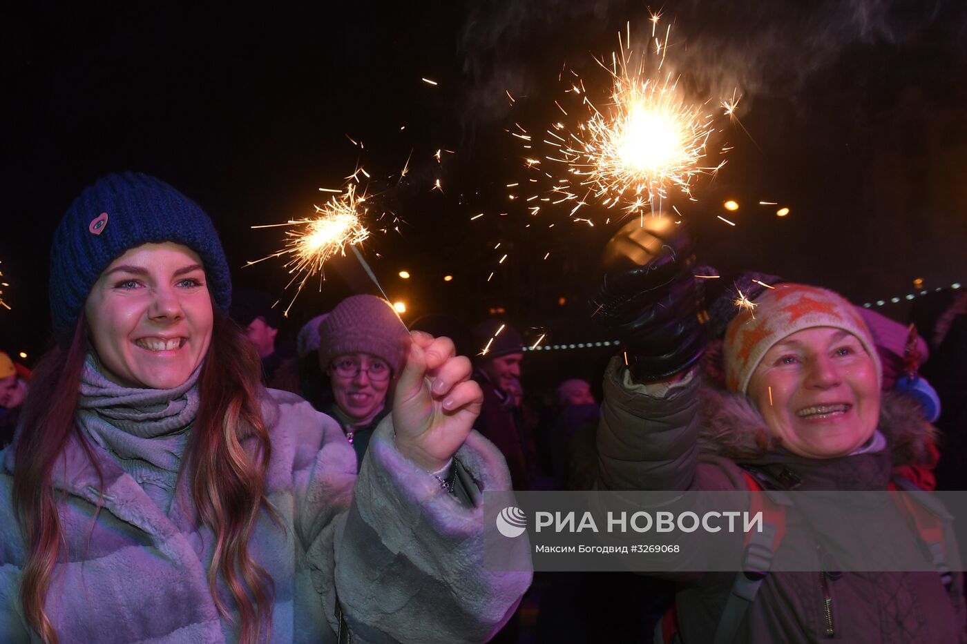 Празднование Нового года в регионах России