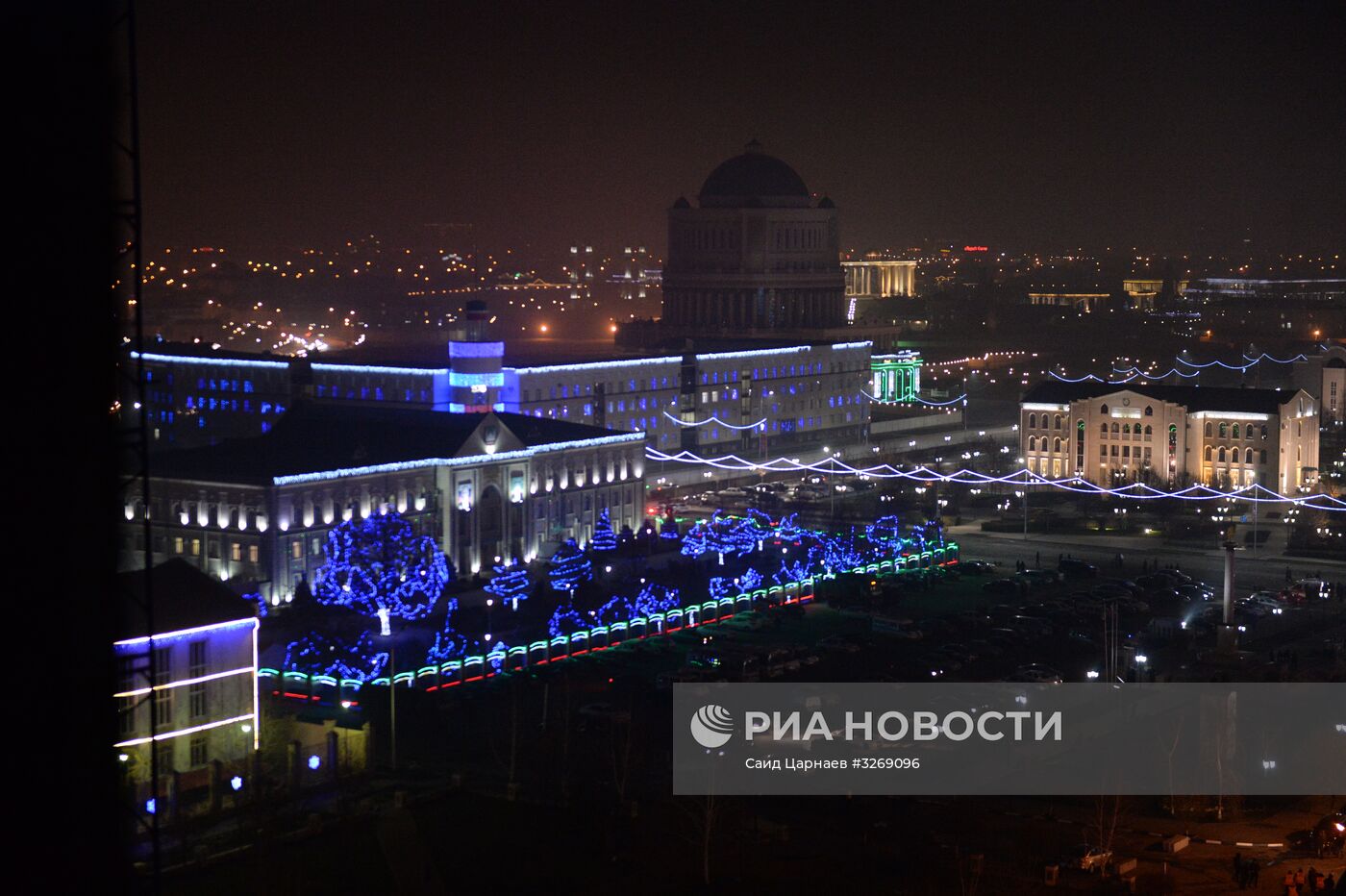 Празднование Нового года в регионах России