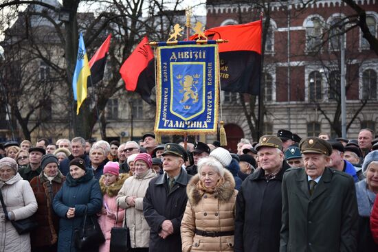 Марш националистов на Украине