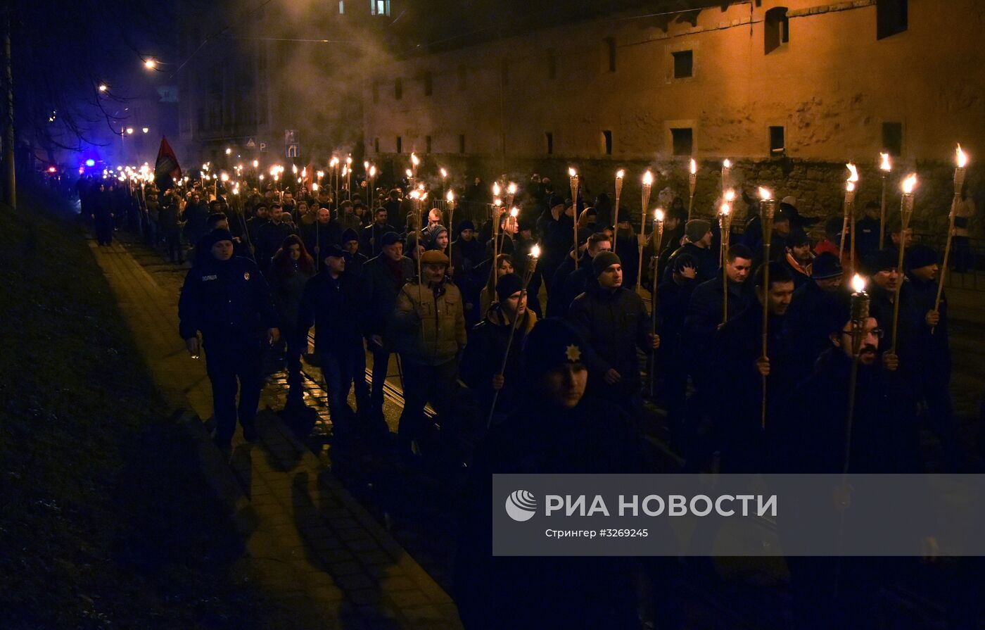 Марш националистов на Украине