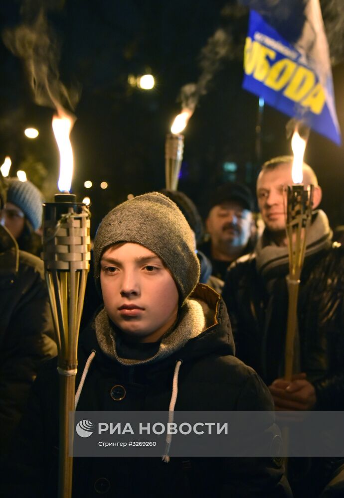 Марш националистов на Украине