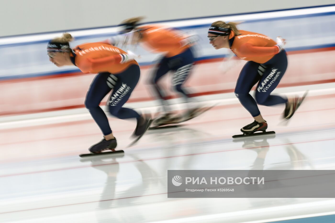 Конькобежный спорт. Чемпионат Европы на отдельных дистанциях. Тренировки