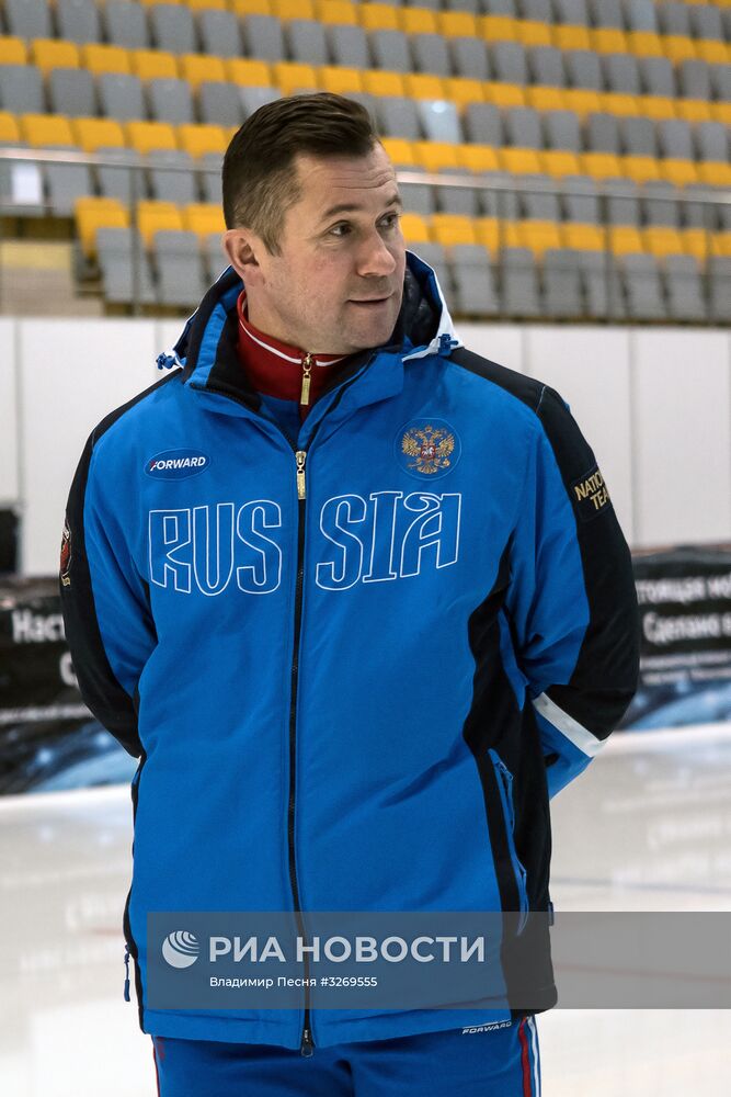 Конькобежный спорт. Чемпионат Европы на отдельных дистанциях. Тренировки