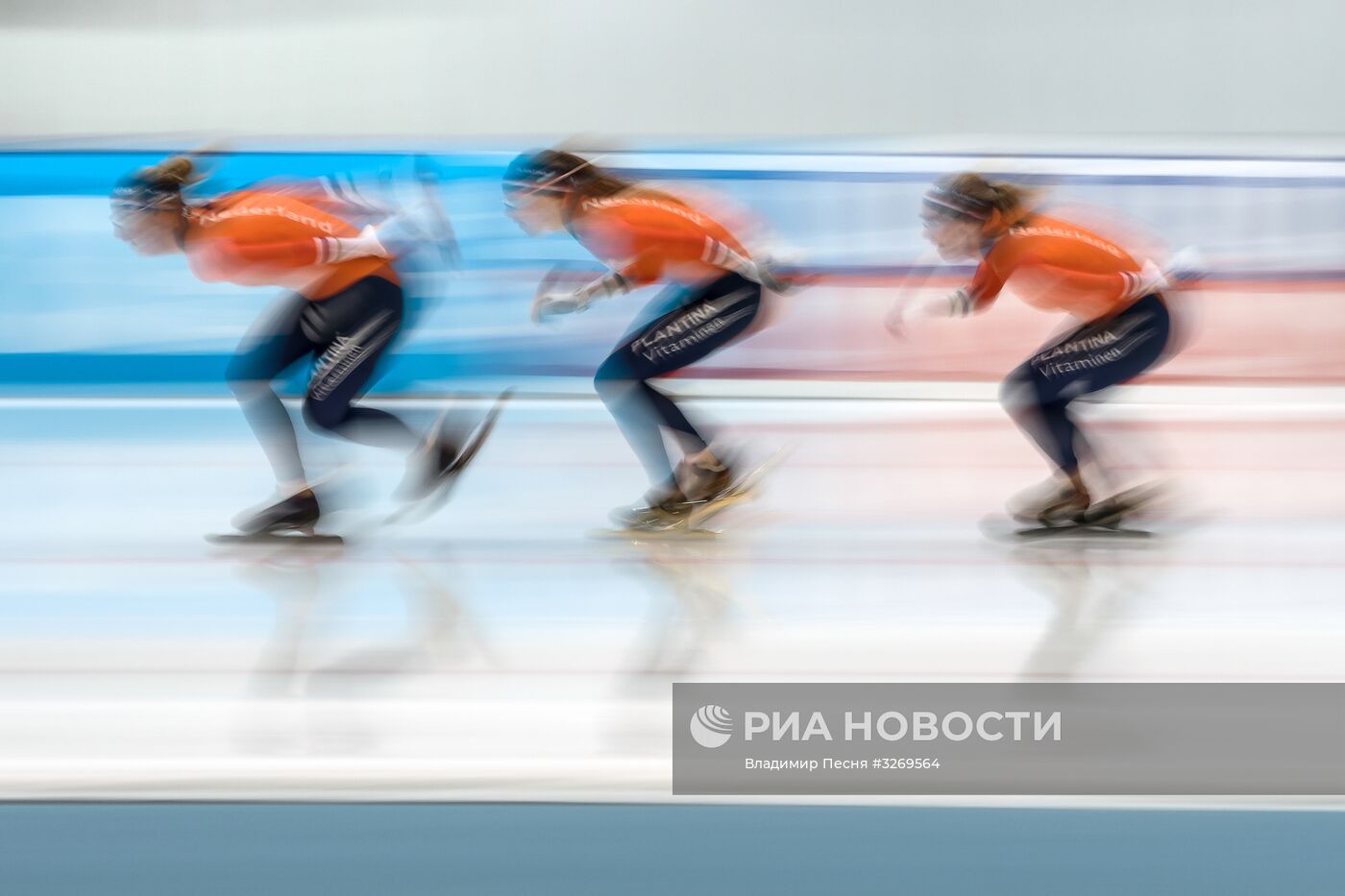 Конькобежный спорт. Чемпионат Европы на отдельных дистанциях. Тренировки