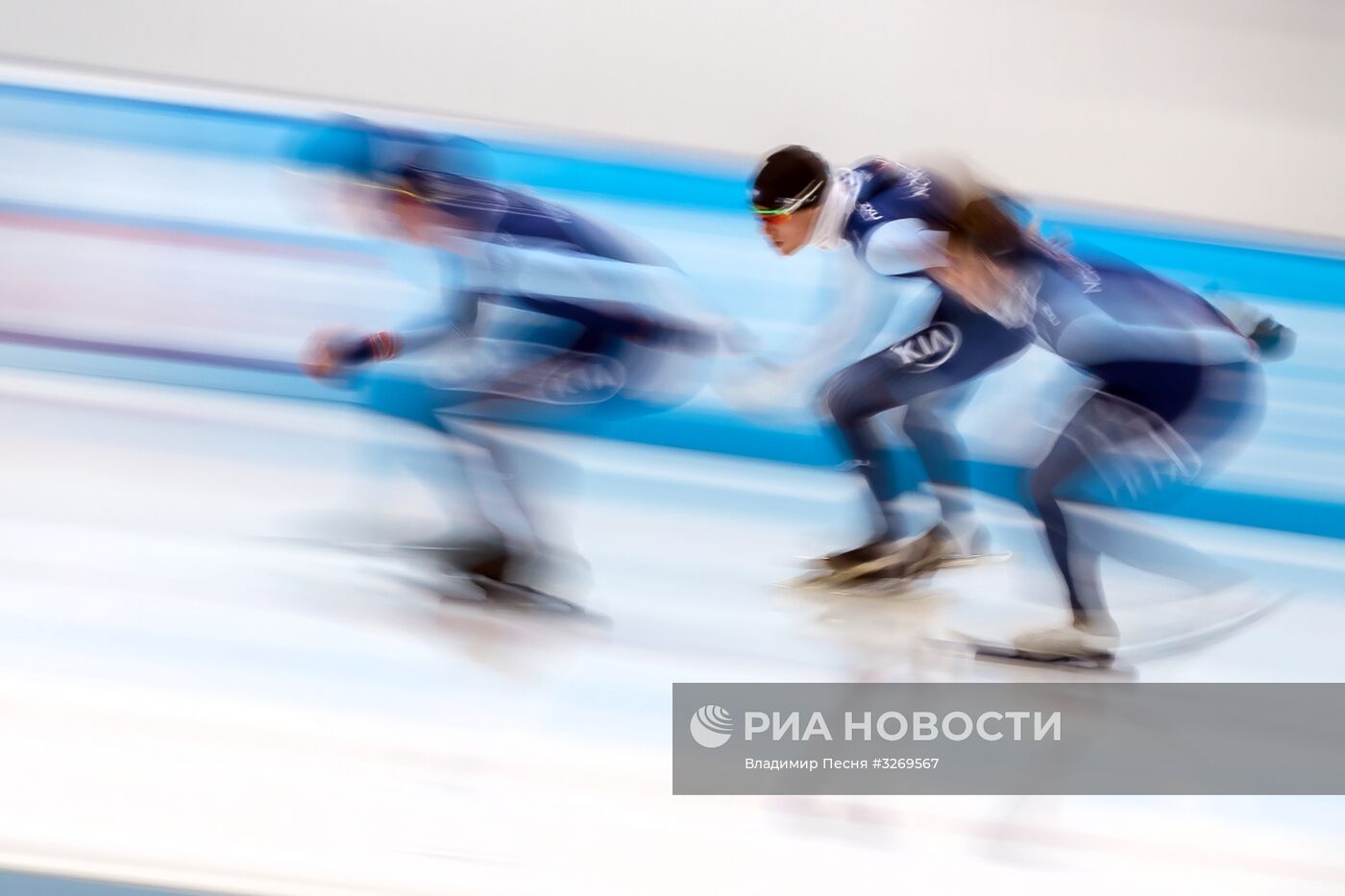 Конькобежный спорт. Чемпионат Европы на отдельных дистанциях. Тренировки