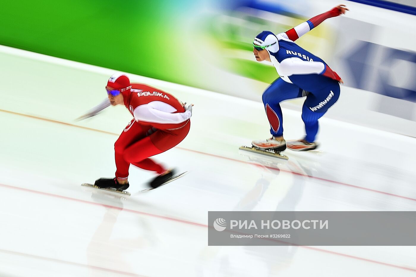 Конькобежный спорт. Чемпионат Европы на отдельных дистанциях. Первый день