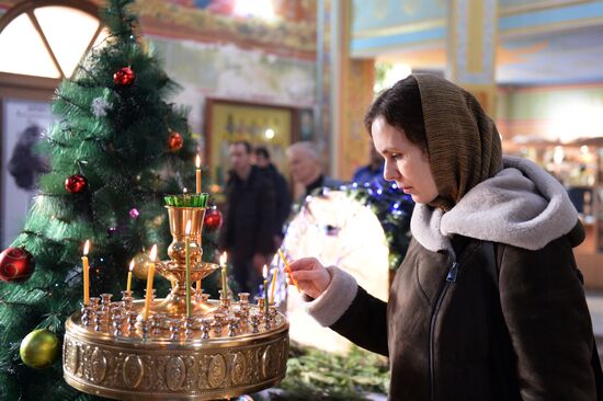 Рождество Христово в городах России