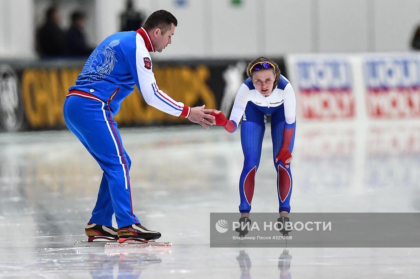 Конькобежный спорт. Чемпионат Европы на отдельных дистанциях. Второй день