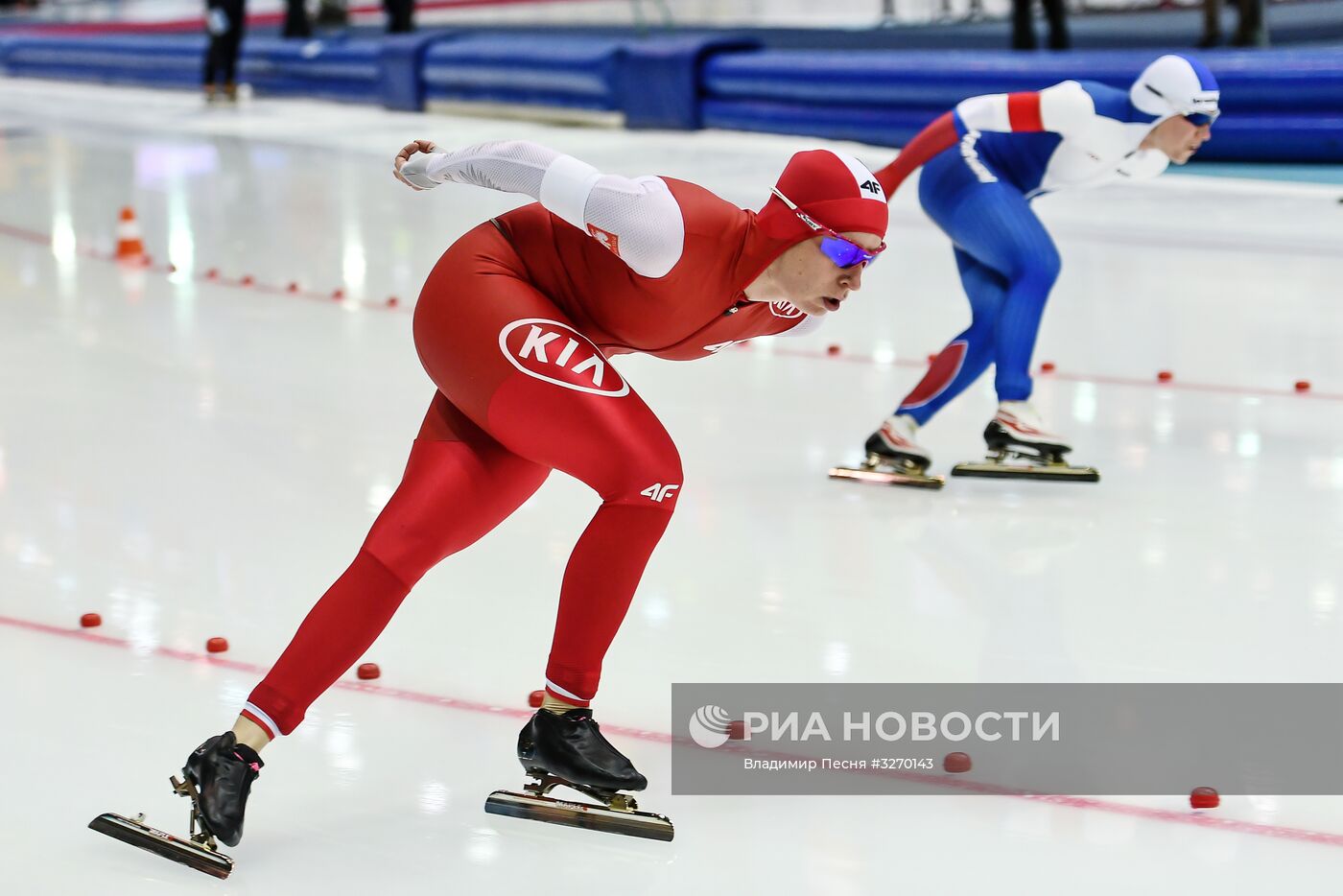 Конькобежный спорт. Чемпионат Европы на отдельных дистанциях. Второй день