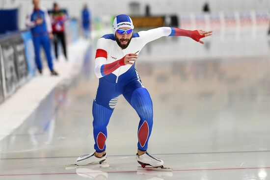 Конькобежный спорт. Чемпионат Европы на отдельных дистанциях. Второй день