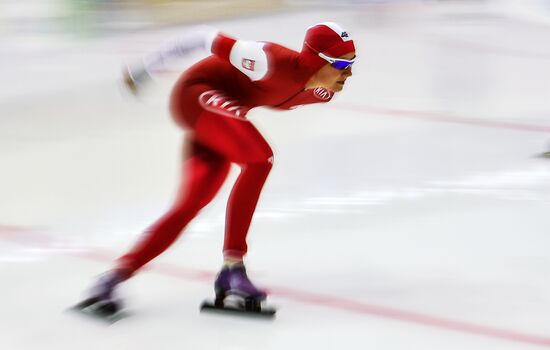 Конькобежный спорт. Чемпионат Европы на отдельных дистанциях. Второй день