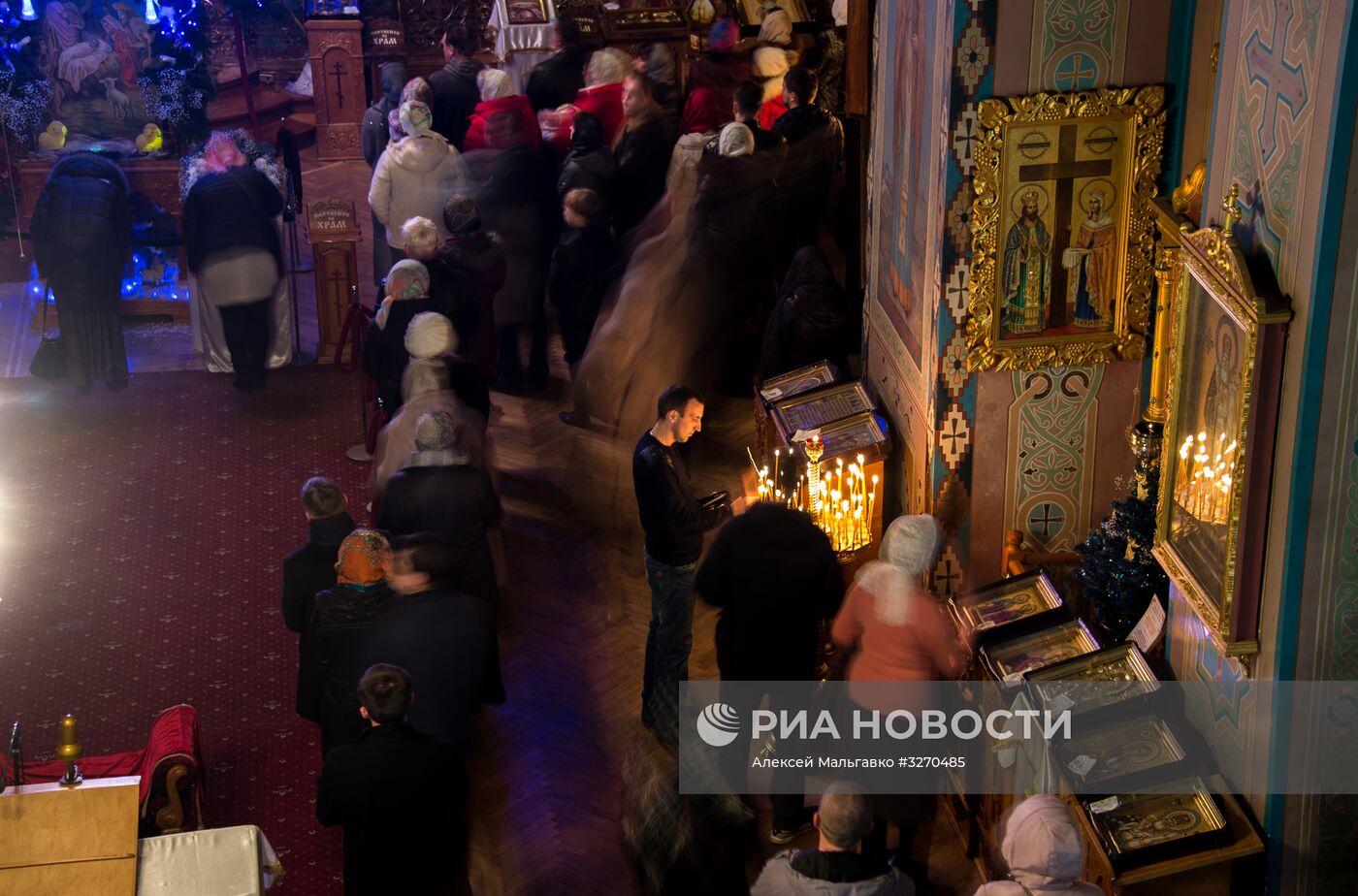 Рождество Христово в городах России