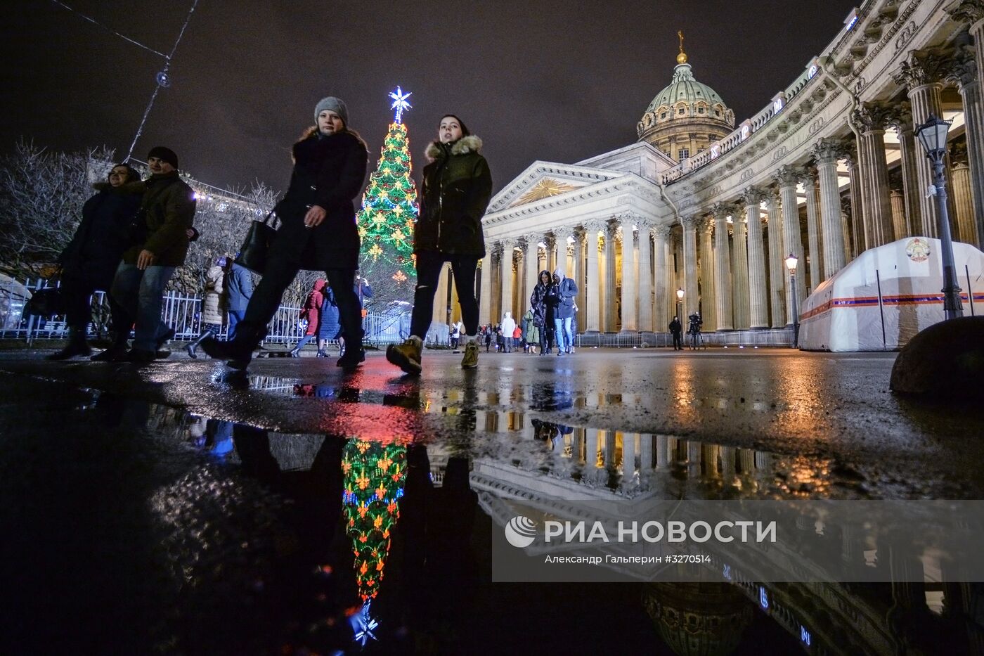 Рождество Христово в городах России