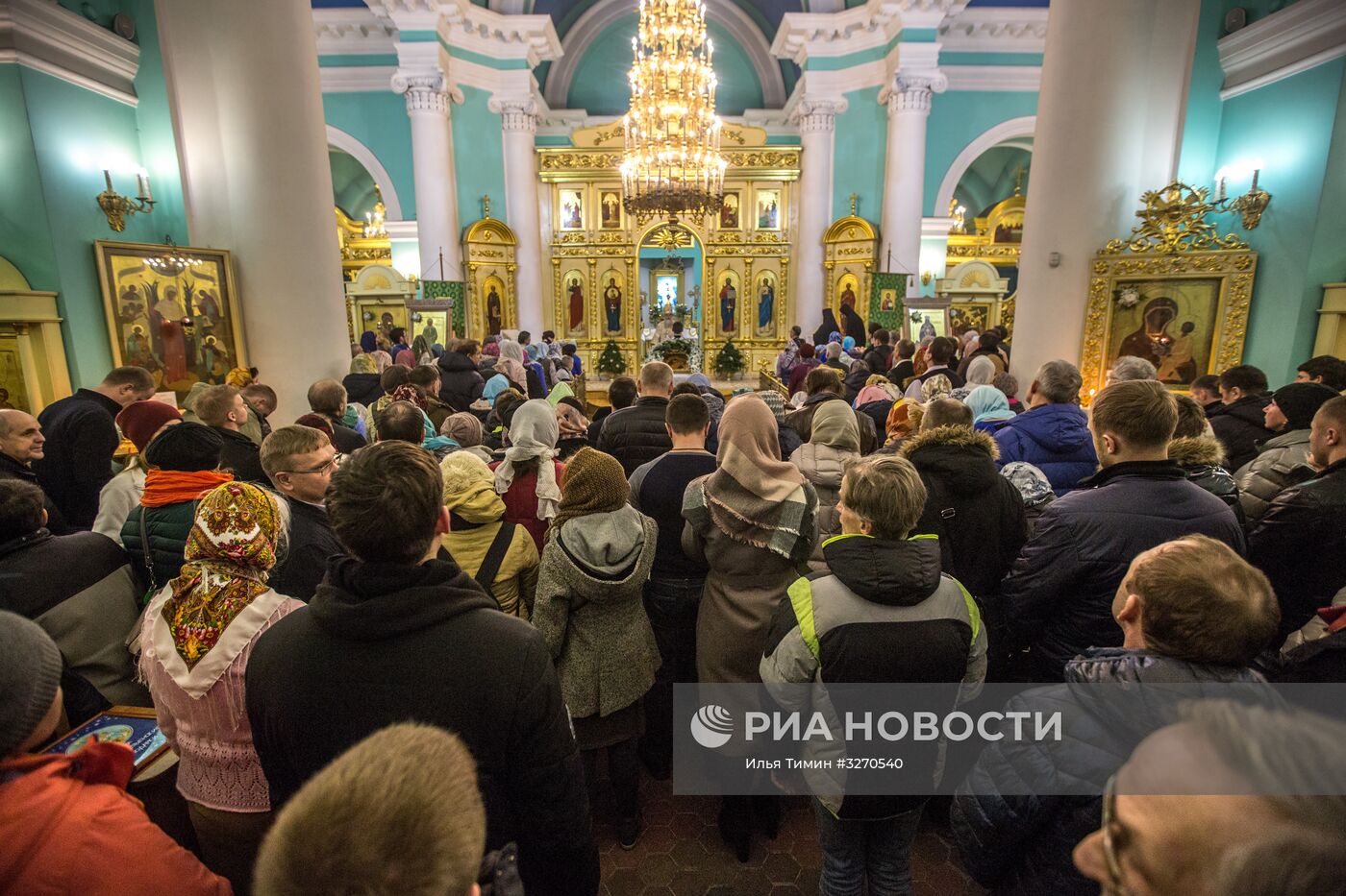 Рождество Христово в городах России