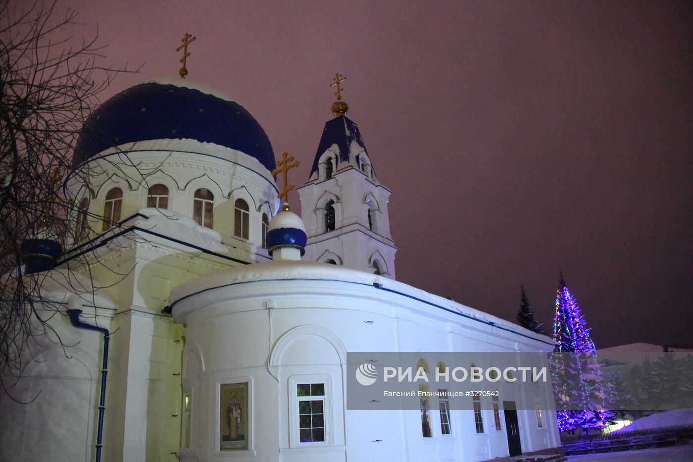 Рождество Христово в городах России