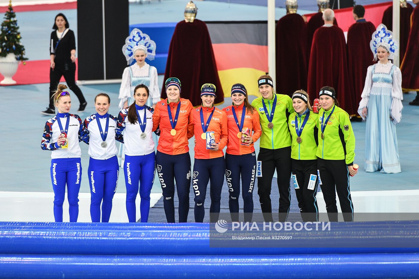 Конькобежный спорт. Чемпионат Европы на отдельных дистанциях. Третий день