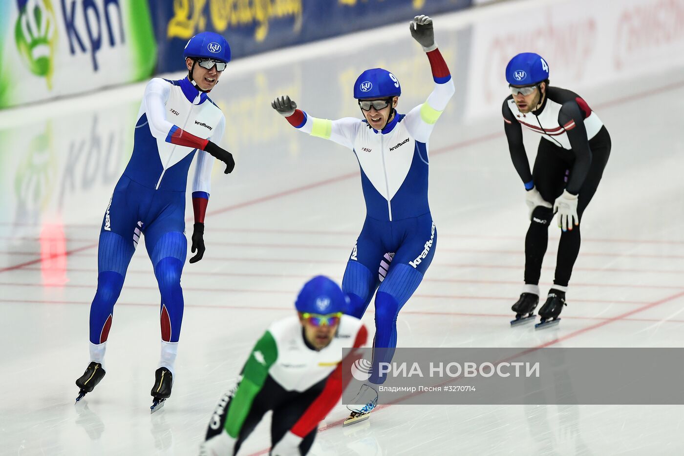 Конькобежный спорт. Чемпионат Европы на отдельных дистанциях. Третий день