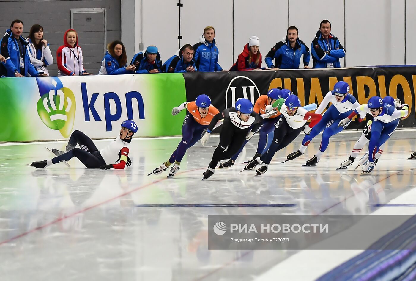 Конькобежный спорт. Чемпионат Европы на отдельных дистанциях. Третий день