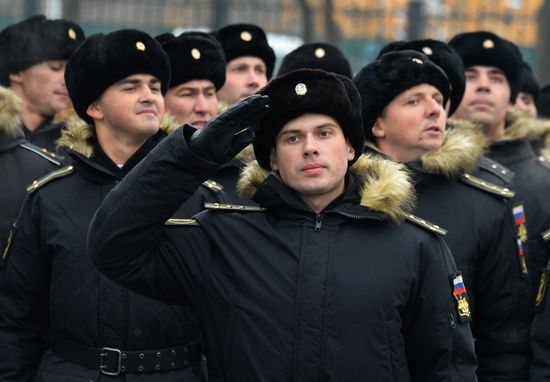 Встреча кораблей Тихоокеанского флота во Владивостоке