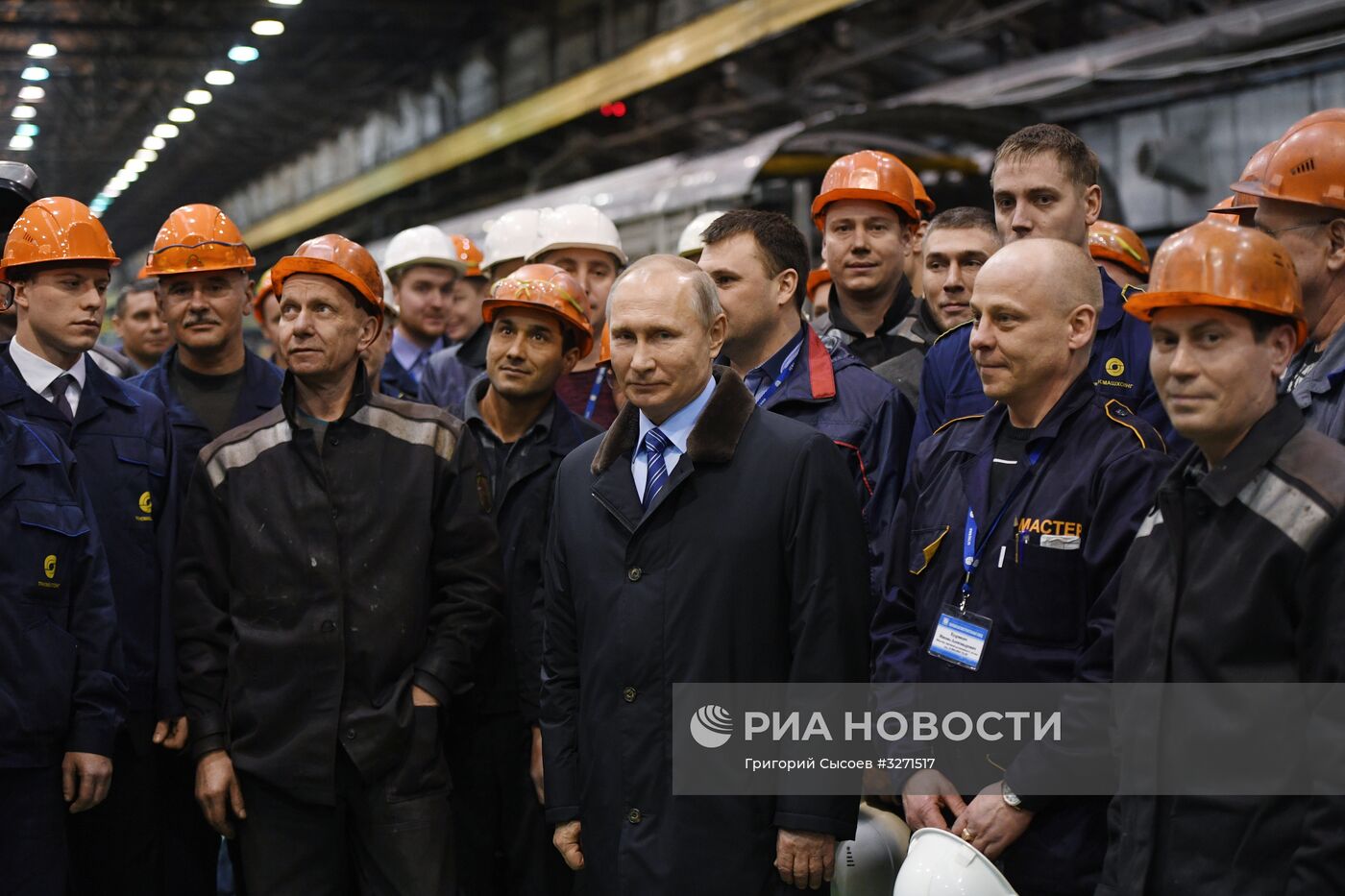 Рабочая поездка президента РФ В. Путина в Тверскую область