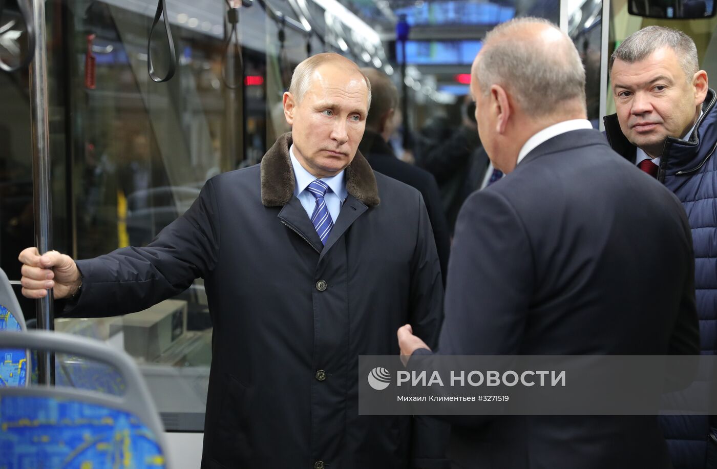 Рабочая поездка президента РФ В. Путина в Тверскую область
