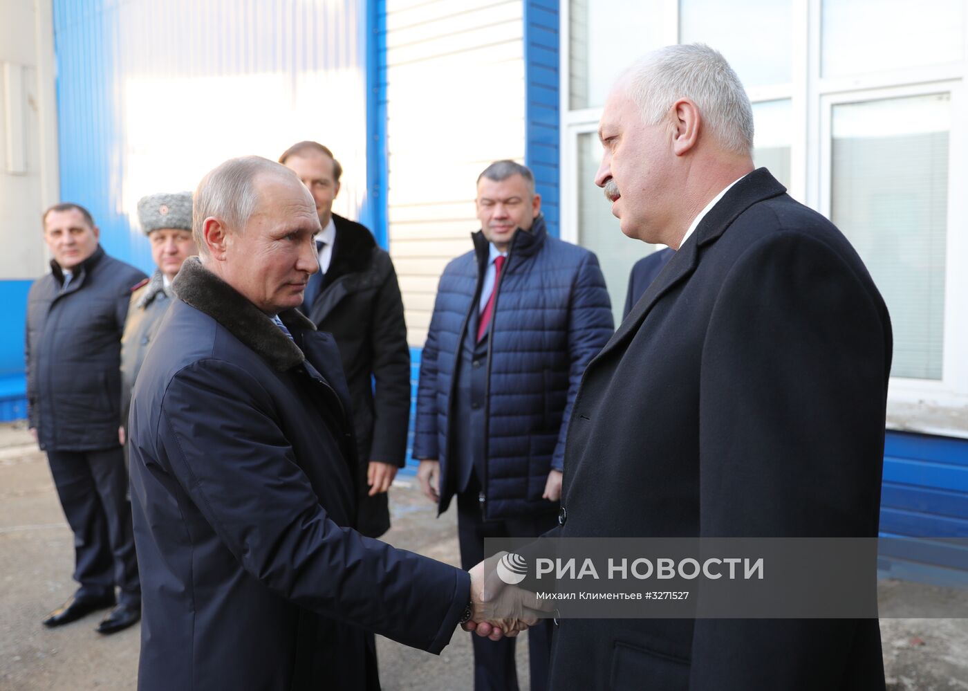 Рабочая поездка президента РФ В. Путина в Тверскую область