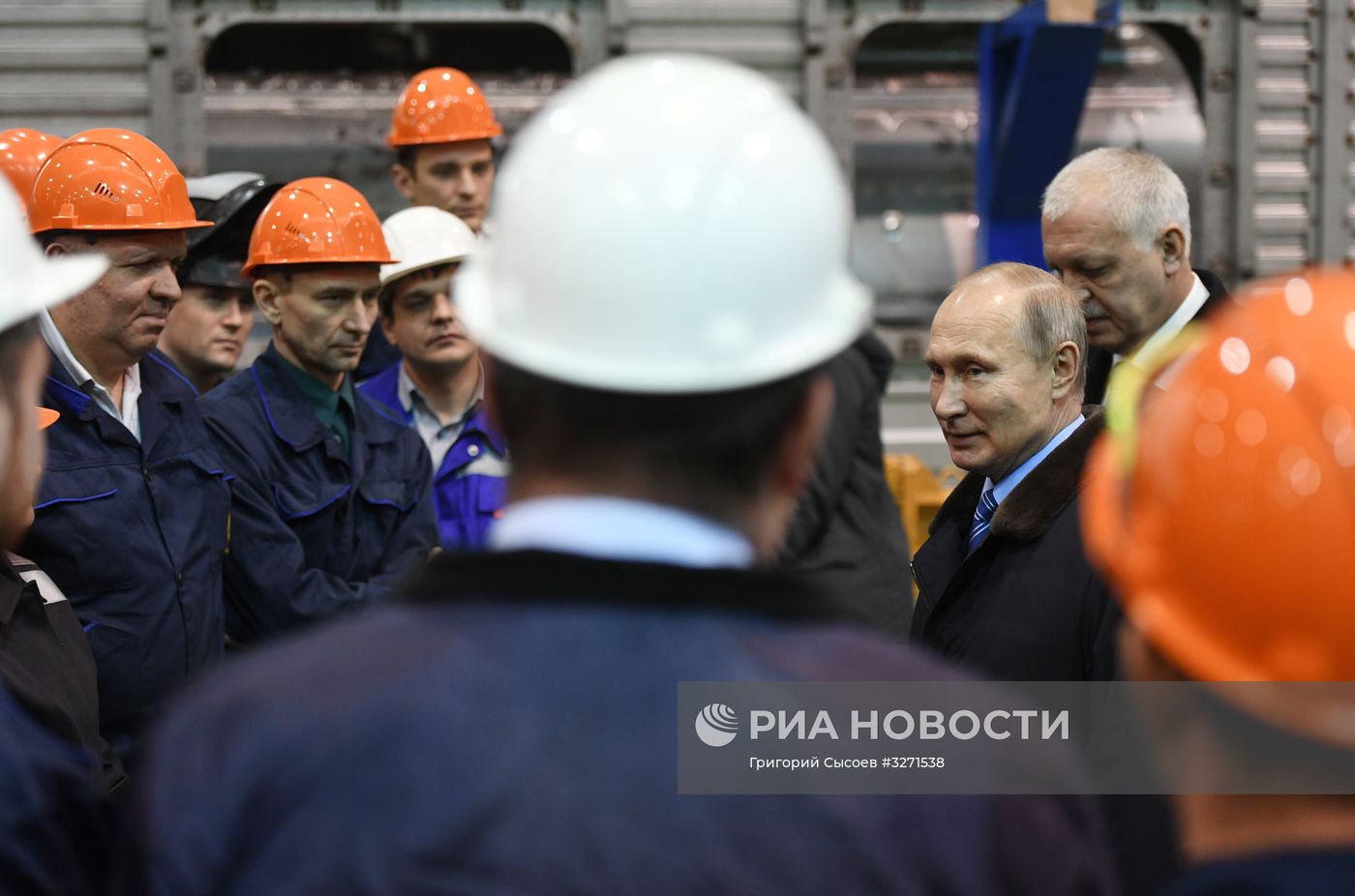 Рабочая поездка президента РФ В. Путина в Тверскую область
